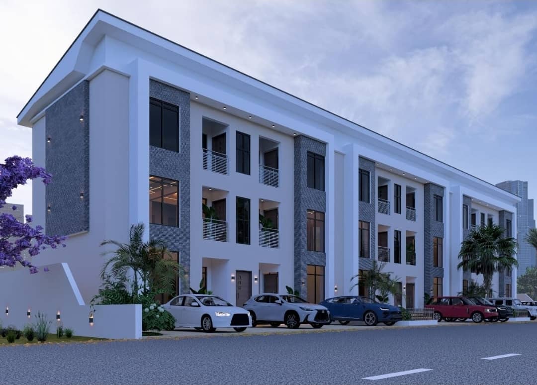 1000sqm, 6 Units of Three Bedrooms Blocks of Flat (Crown Resort & Park) — photo 1
